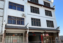 江西上饒仿古街仿古屋檐、防腐木垂花柱項目