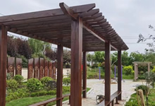 防腐木廊架能用幾年，木質(zhì)葡萄架花架使用年限