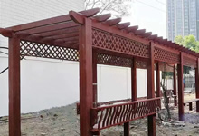 防腐木廊架多少錢一平方,防腐木廊架每平米的造價(jià)
