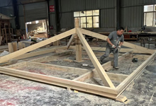 景觀涼亭生產(chǎn)制作廠家哪個好？景觀亭的內(nèi)部結(jié)構(gòu)