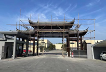 農(nóng)村村口仿古門樓牌坊廠家哪個(gè)好？