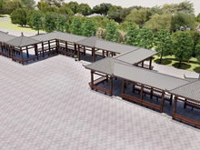 江西涼亭長廊廠家直銷在什么地方？