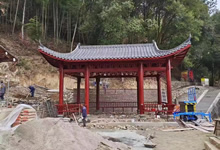 戶外防腐木木制涼亭價格價格，實木涼亭圖片及多少錢?