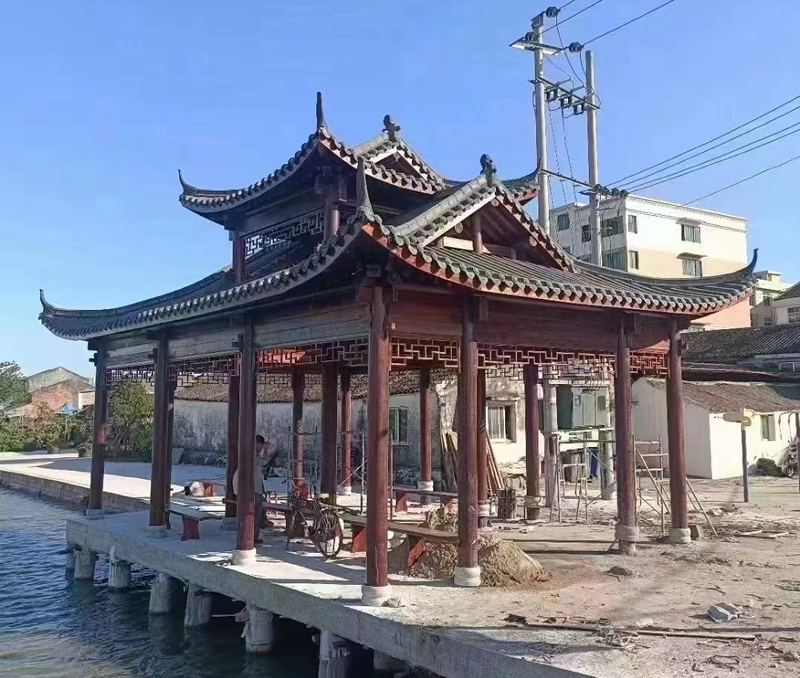 長(zhǎng)廊涼亭